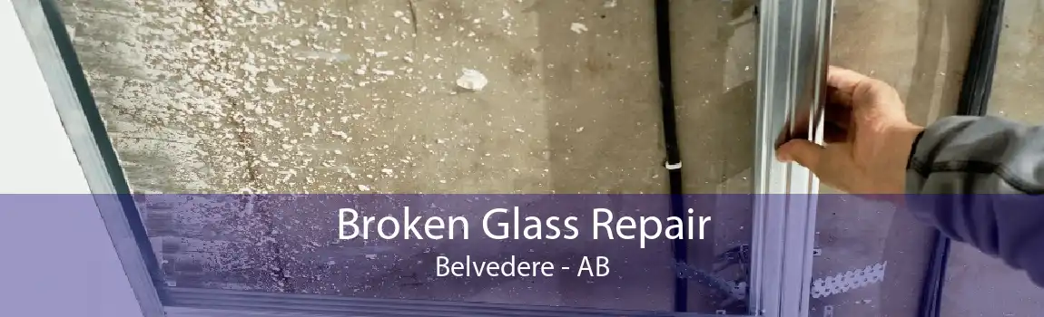 Broken Glass Repair Belvedere - AB