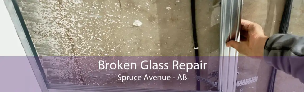 Broken Glass Repair Spruce Avenue - AB