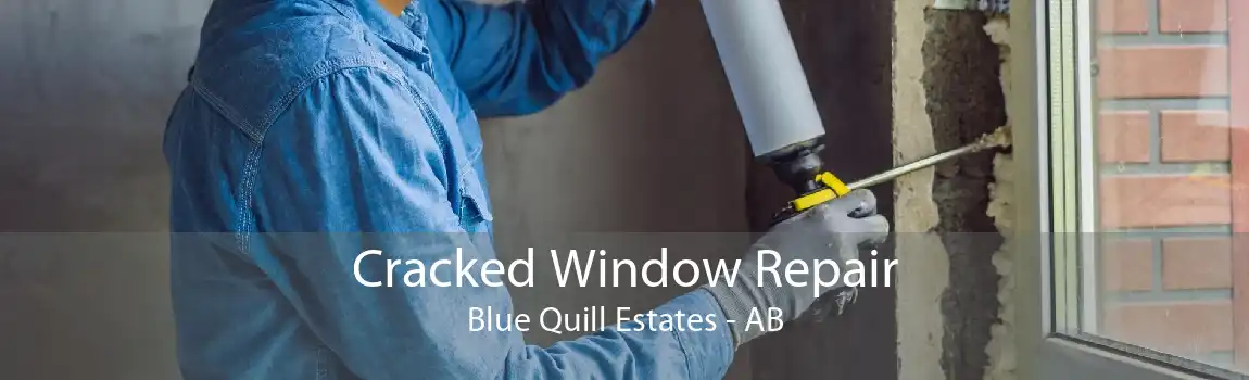 Cracked Window Repair Blue Quill Estates - AB