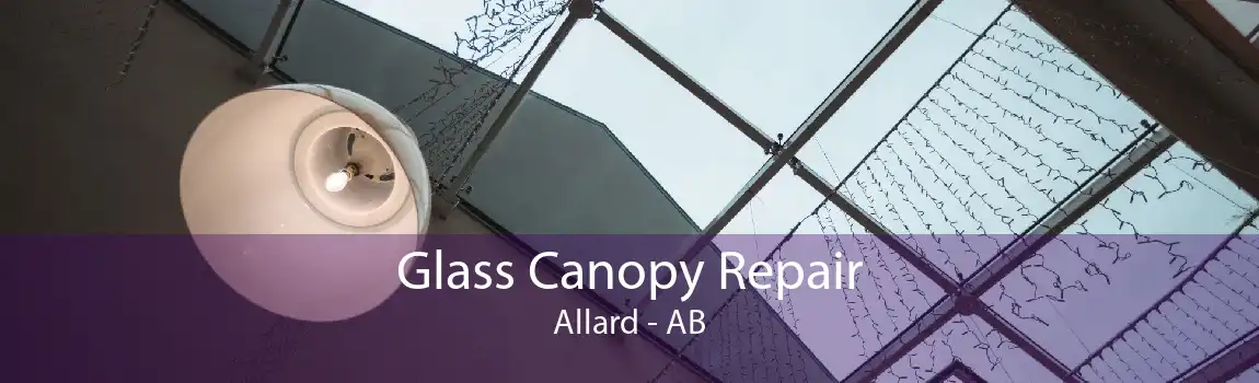 Glass Canopy Repair Allard - AB