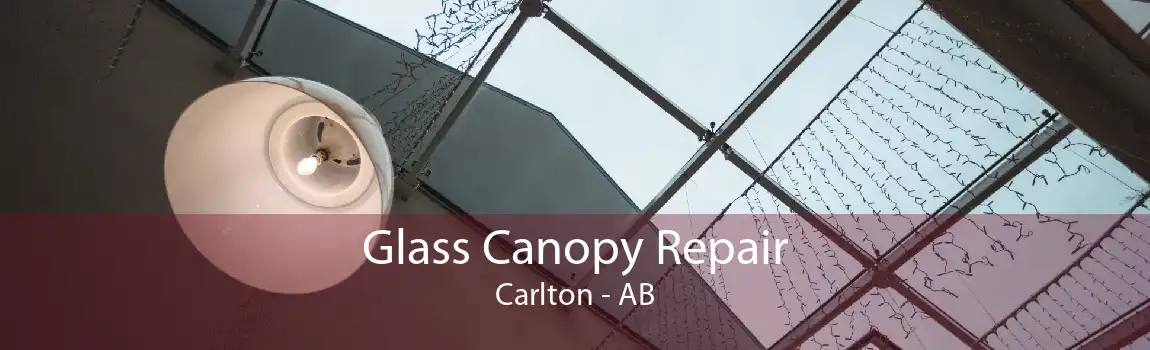 Glass Canopy Repair Carlton - AB