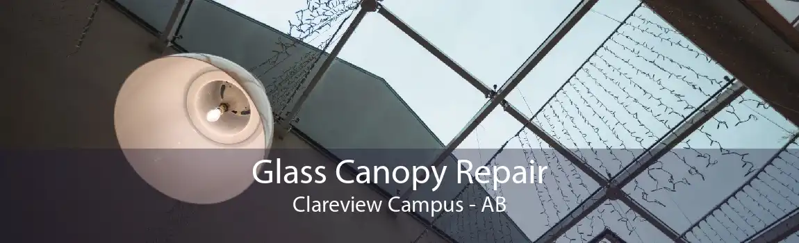 Glass Canopy Repair Clareview Campus - AB