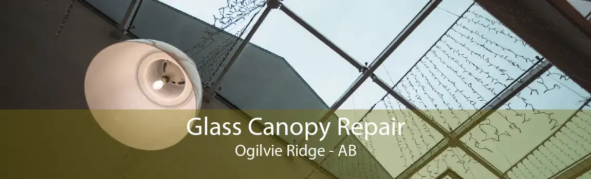 Glass Canopy Repair Ogilvie Ridge - AB