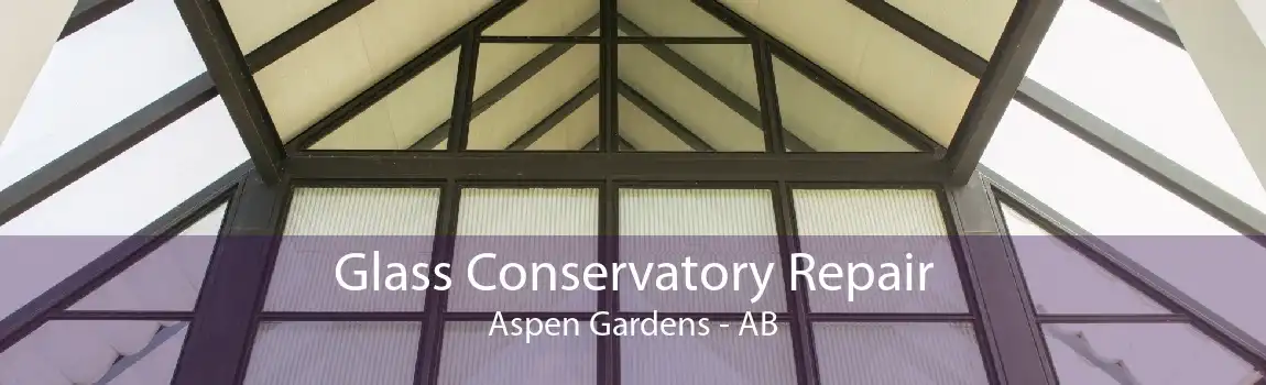 Glass Conservatory Repair Aspen Gardens - AB