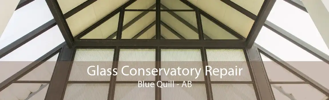 Glass Conservatory Repair Blue Quill - AB