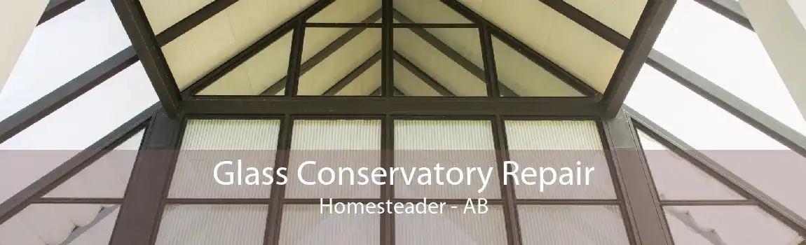 Glass Conservatory Repair Homesteader - AB