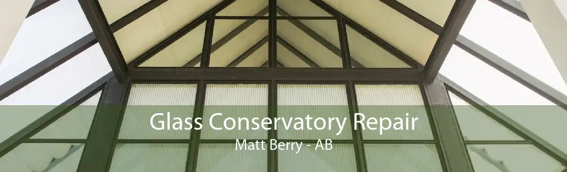 Glass Conservatory Repair Matt Berry - AB