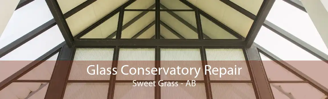 Glass Conservatory Repair Sweet Grass - AB