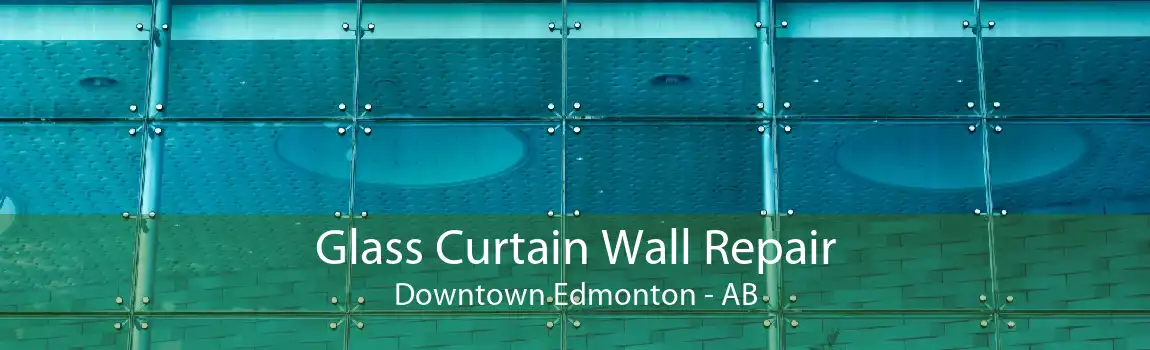 Glass Curtain Wall Repair Downtown Edmonton - AB