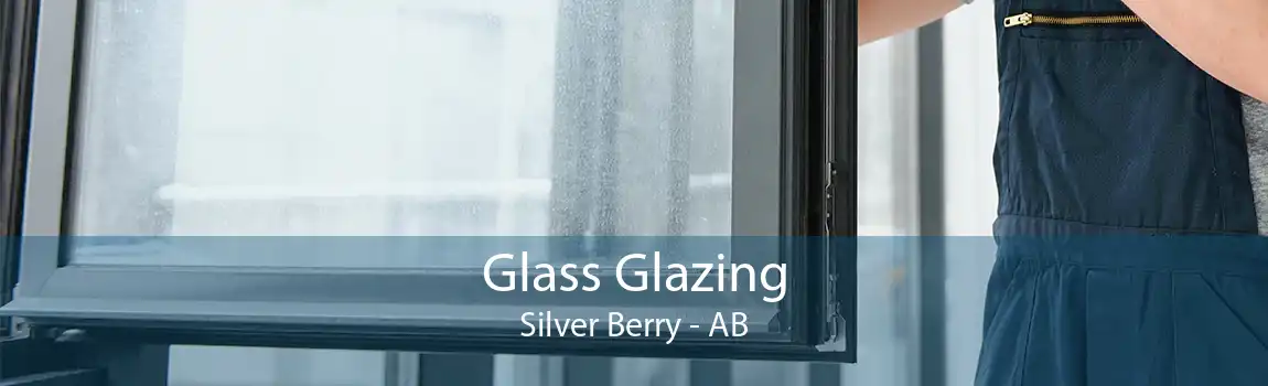 Glass Glazing Silver Berry - AB