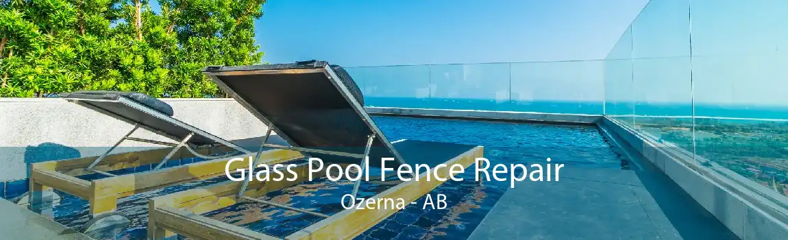 Glass Pool Fence Repair Ozerna - AB