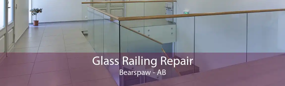 Glass Railing Repair Bearspaw - AB