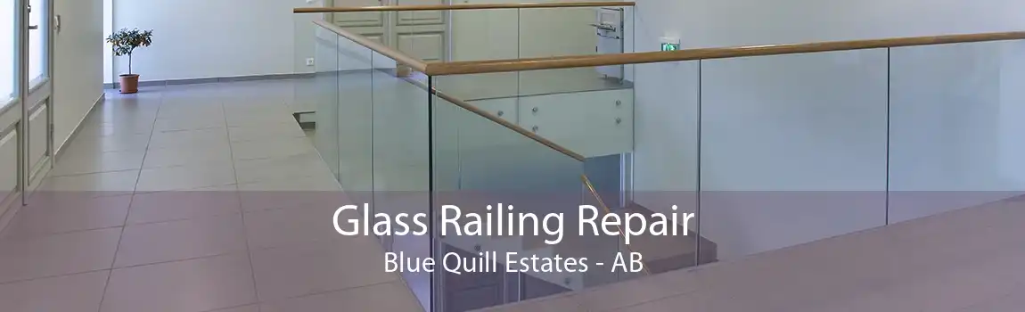 Glass Railing Repair Blue Quill Estates - AB