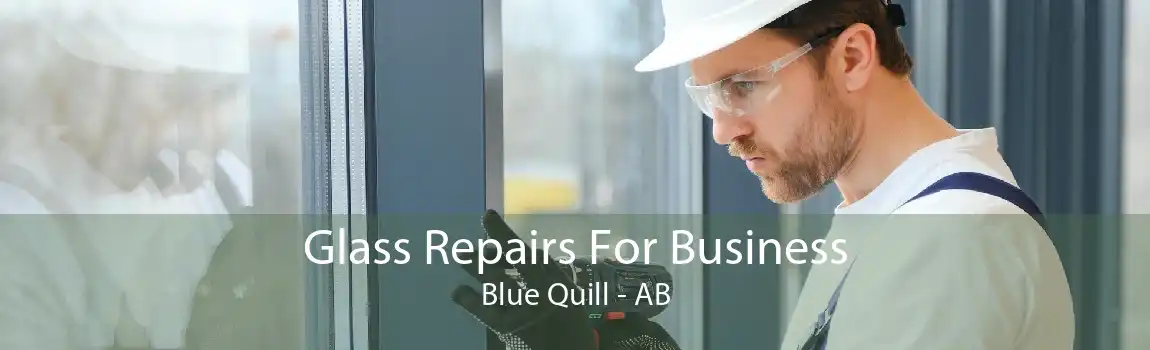 Glass Repairs For Business Blue Quill - AB