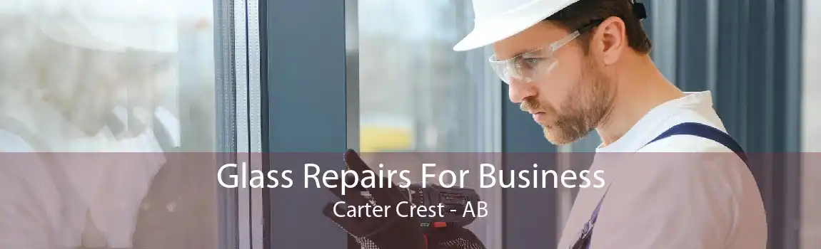 Glass Repairs For Business Carter Crest - AB