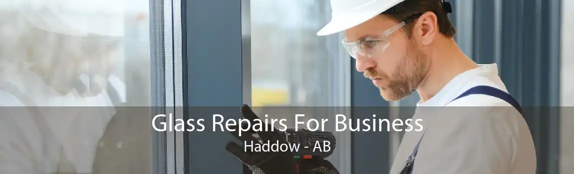 Glass Repairs For Business Haddow - AB