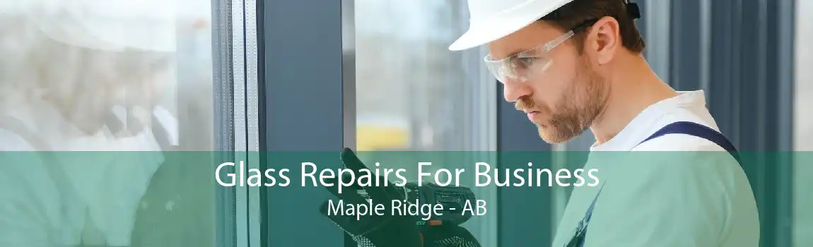 Glass Repairs For Business Maple Ridge - AB