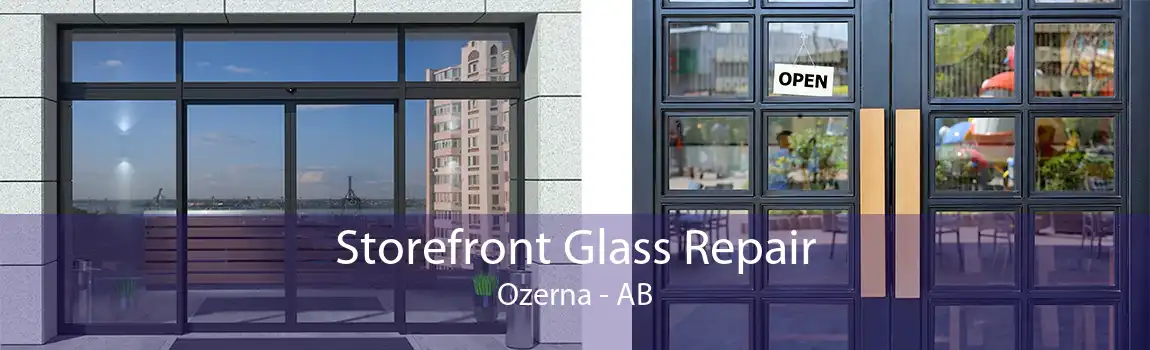 Storefront Glass Repair Ozerna - AB