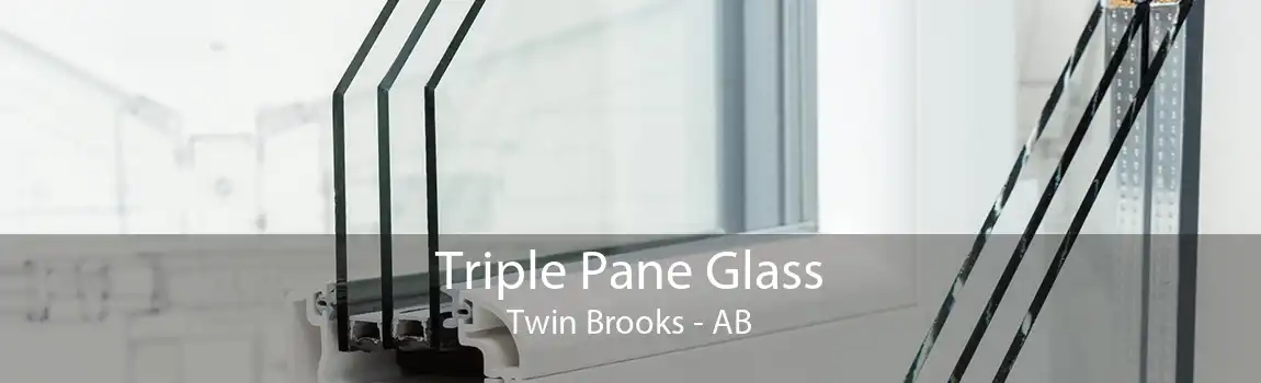 Triple Pane Glass Twin Brooks - AB