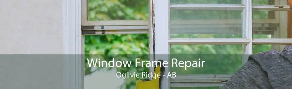 Window Frame Repair Ogilvie Ridge - AB