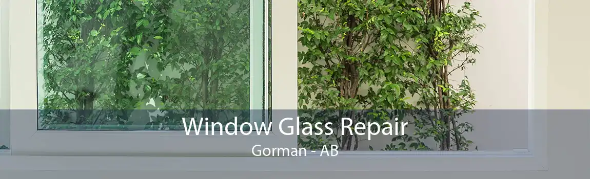 Window Glass Repair Gorman - AB