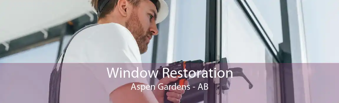 Window Restoration Aspen Gardens - AB