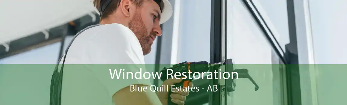 Window Restoration Blue Quill Estates - AB