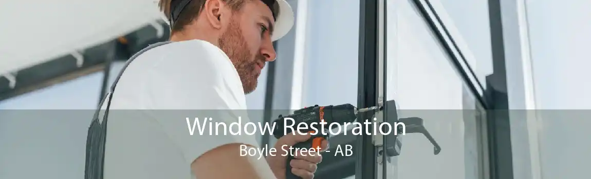 Window Restoration Boyle Street - AB