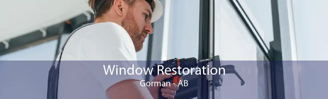 Window Restoration Gorman - AB