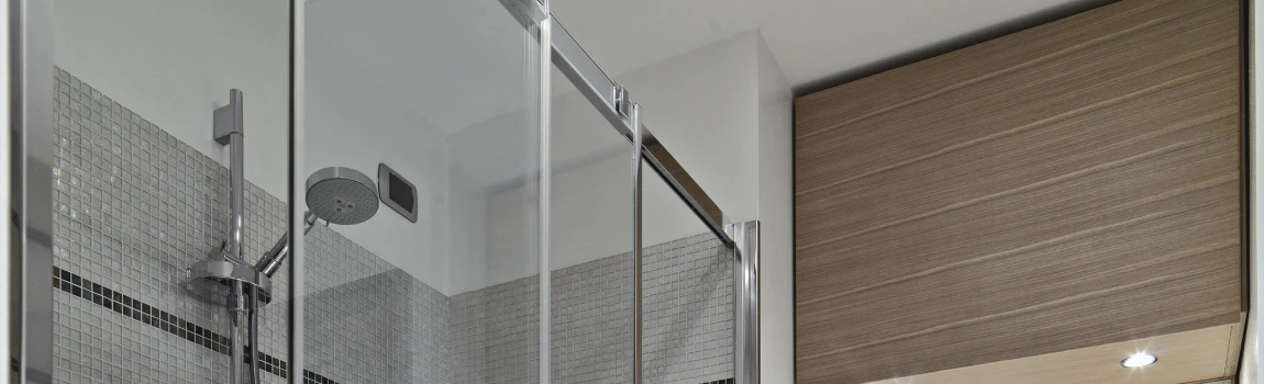 Frosted Glass Shower Doors in Edmonton